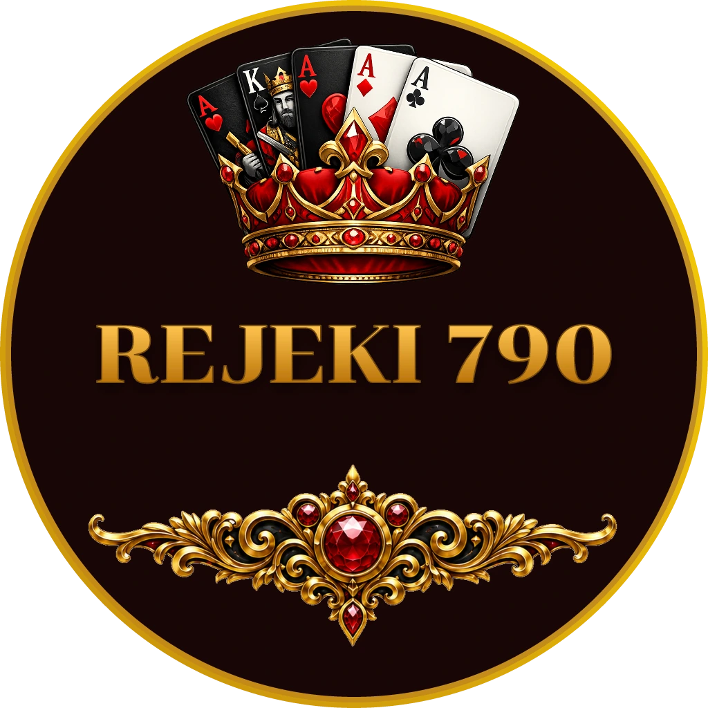 Stylish casino scene with a glamorous woman in a silver dress and poker chips highlighting the premium online casino atmosphere of REJEKI 790 for Indonesian players